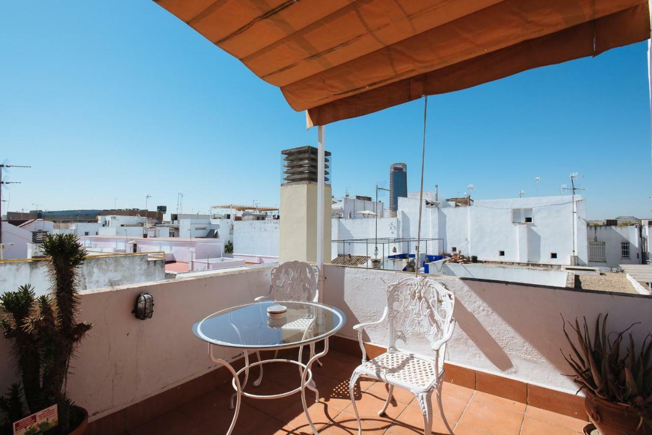 Cozy Attic With Terrace- 1Bd 1Bth- San Vicente Apartamento Sevilla Exterior foto